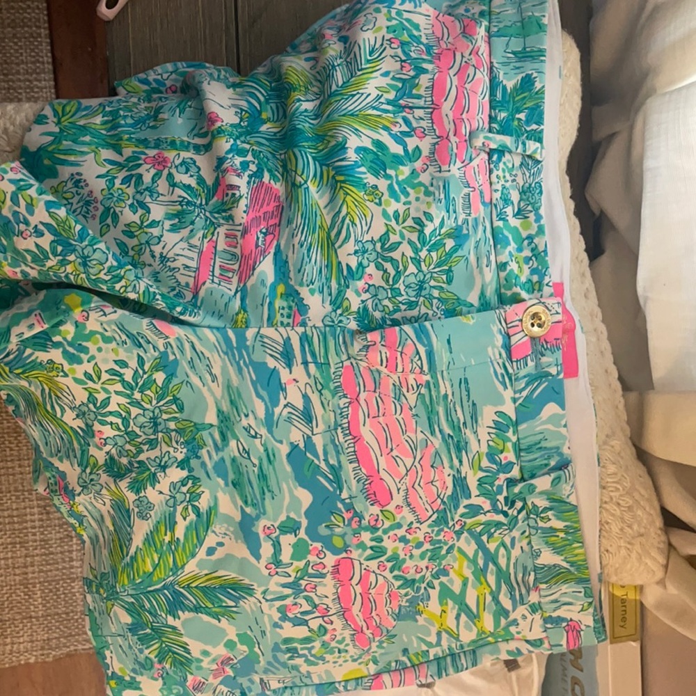 Lilly Pulitzer Callahan Knit shorts sz16